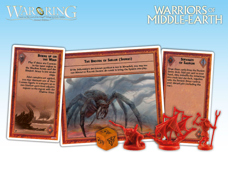 War of the Ring : Second Edition - Warriors of Middle Earth Expansion